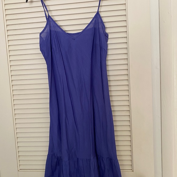 Maeve Blue Shirtdress from Anthropologie size 8 - Picture 7 of 9